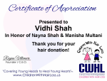 CWHL Certificate